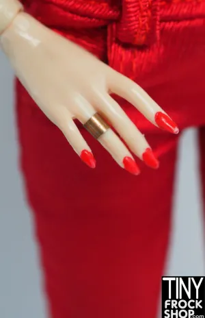 12 Inch Fashion Doll Tube Rings Set of 10