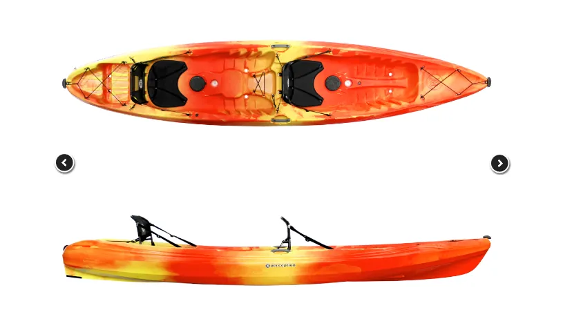 13.5 Perception Tribe Orange/Yellow