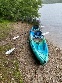 13.5 Perception Tribe Tandem Kayak Blue/Green