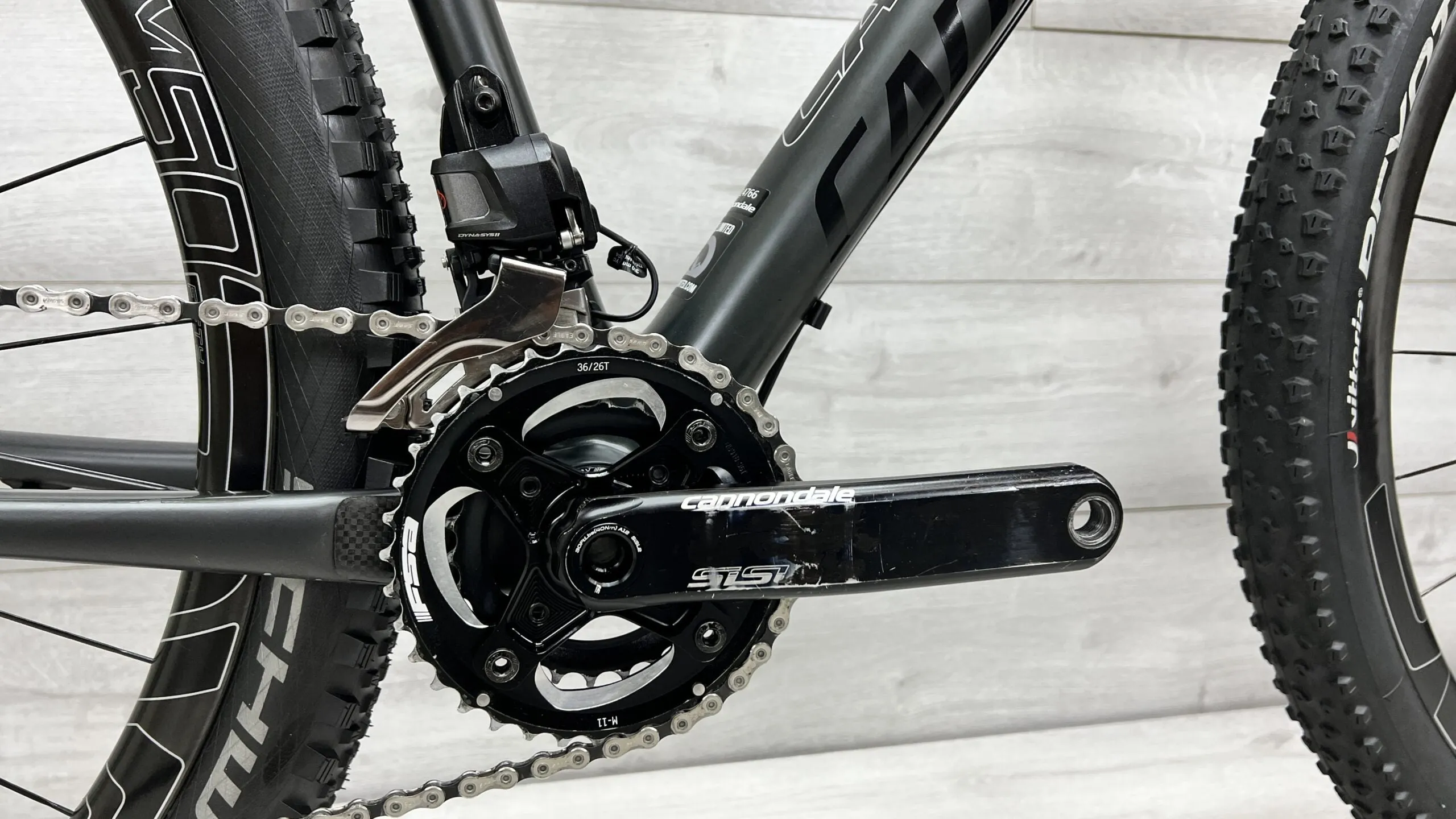 2015 Cannondale F-Si Carbon Black Inc.  Mountain Bike - Medium