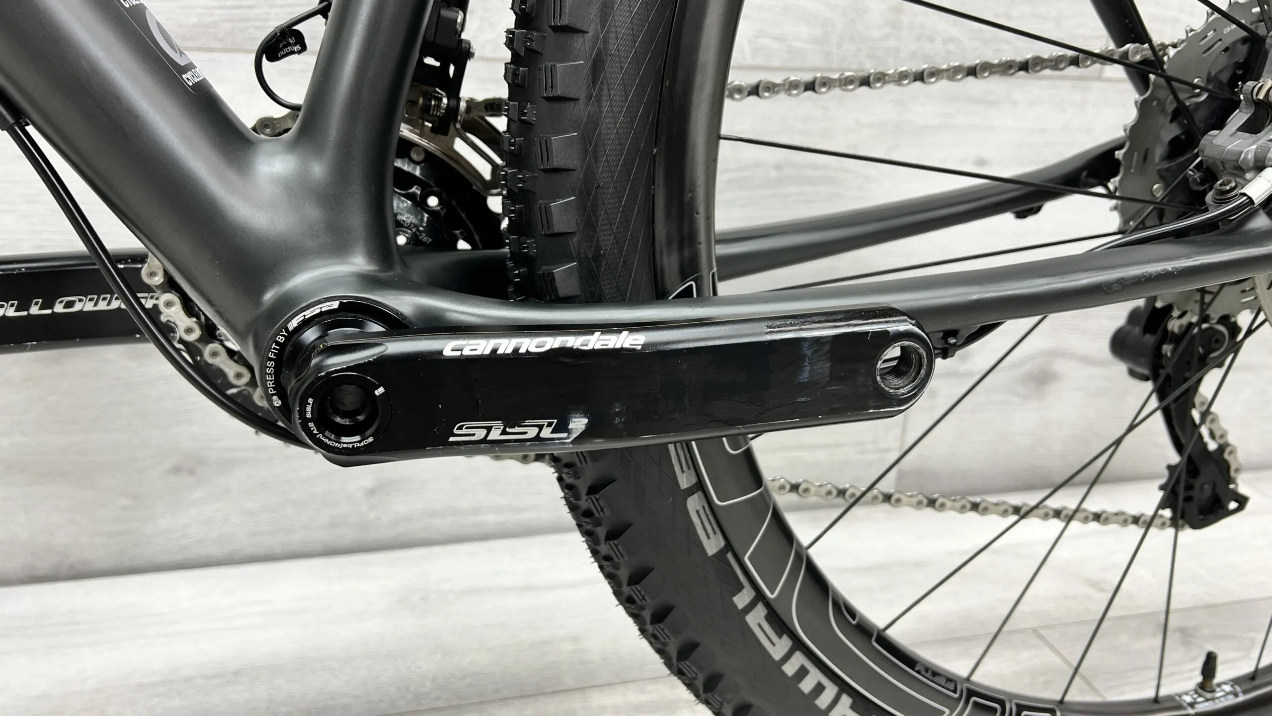 2015 Cannondale F-Si Carbon Black Inc.  Mountain Bike - Medium