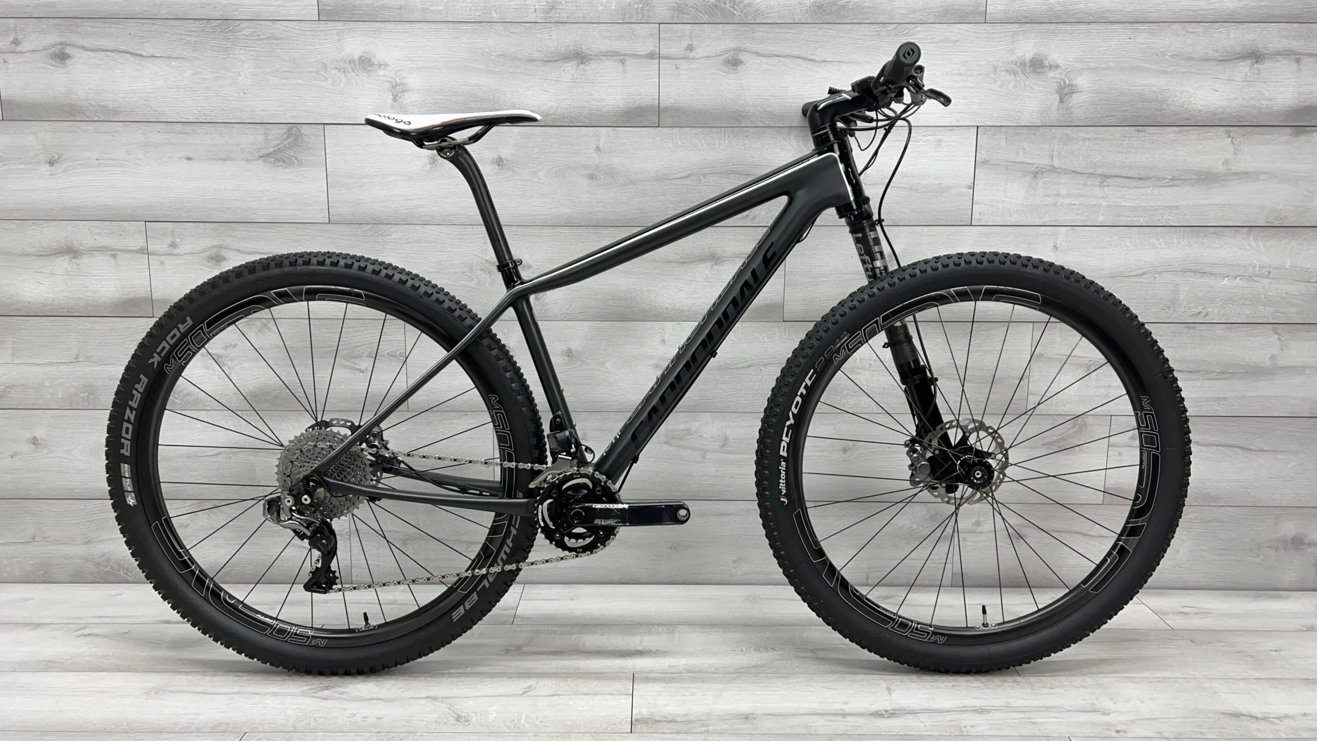 2015 Cannondale F-Si Carbon Black Inc.  Mountain Bike - Medium