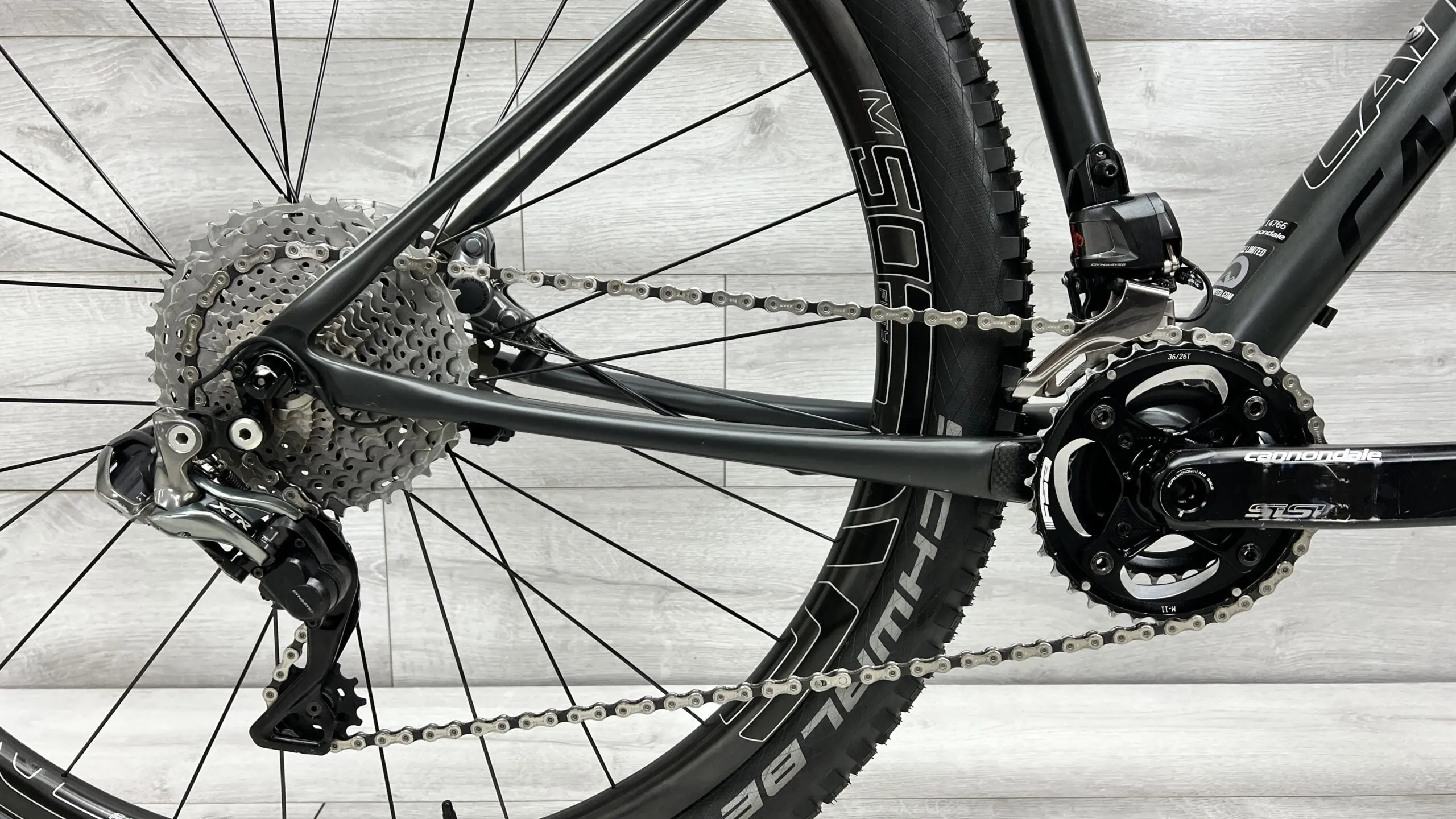 2015 Cannondale F-Si Carbon Black Inc.  Mountain Bike - Medium