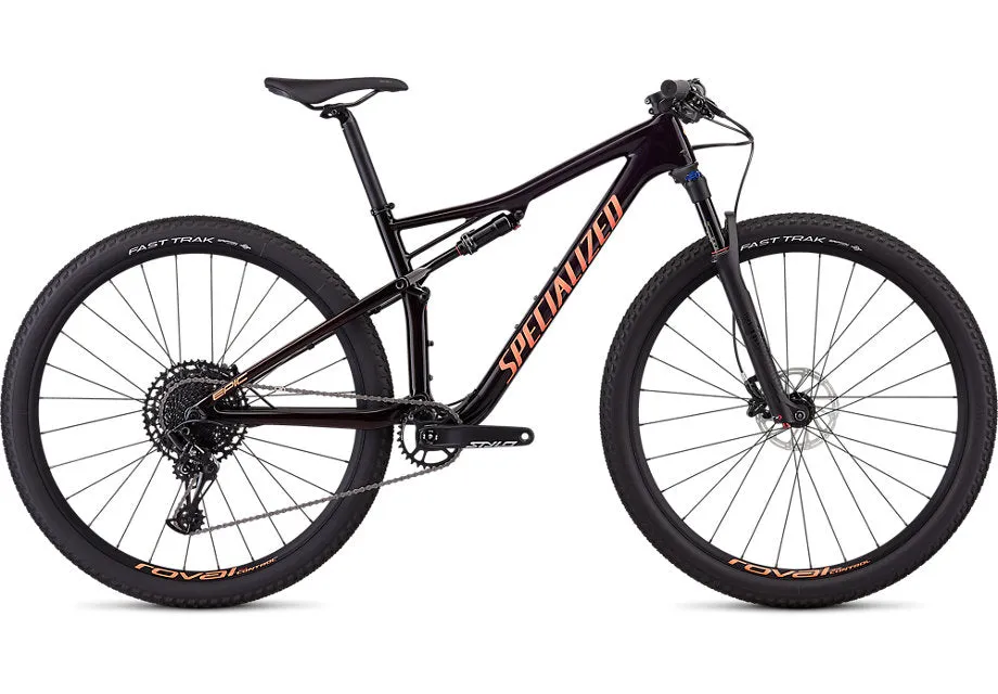 2019 Specialized Epic Wmn Comp Carbon 29 Gloss Satin Purple Tint/Red Ti