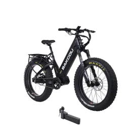 Bakcou 1500W 48V MAV3 Mid Drive Fat Tire Step-Thru Electric Bike