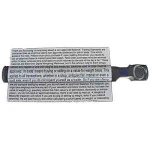 Bar Magnifier, large. 1.2x 6x, 210mm long