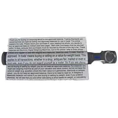 Bar Magnifier, large. 1.2x 6x, 210mm long