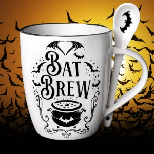 Bat Brew Mug & Spoon