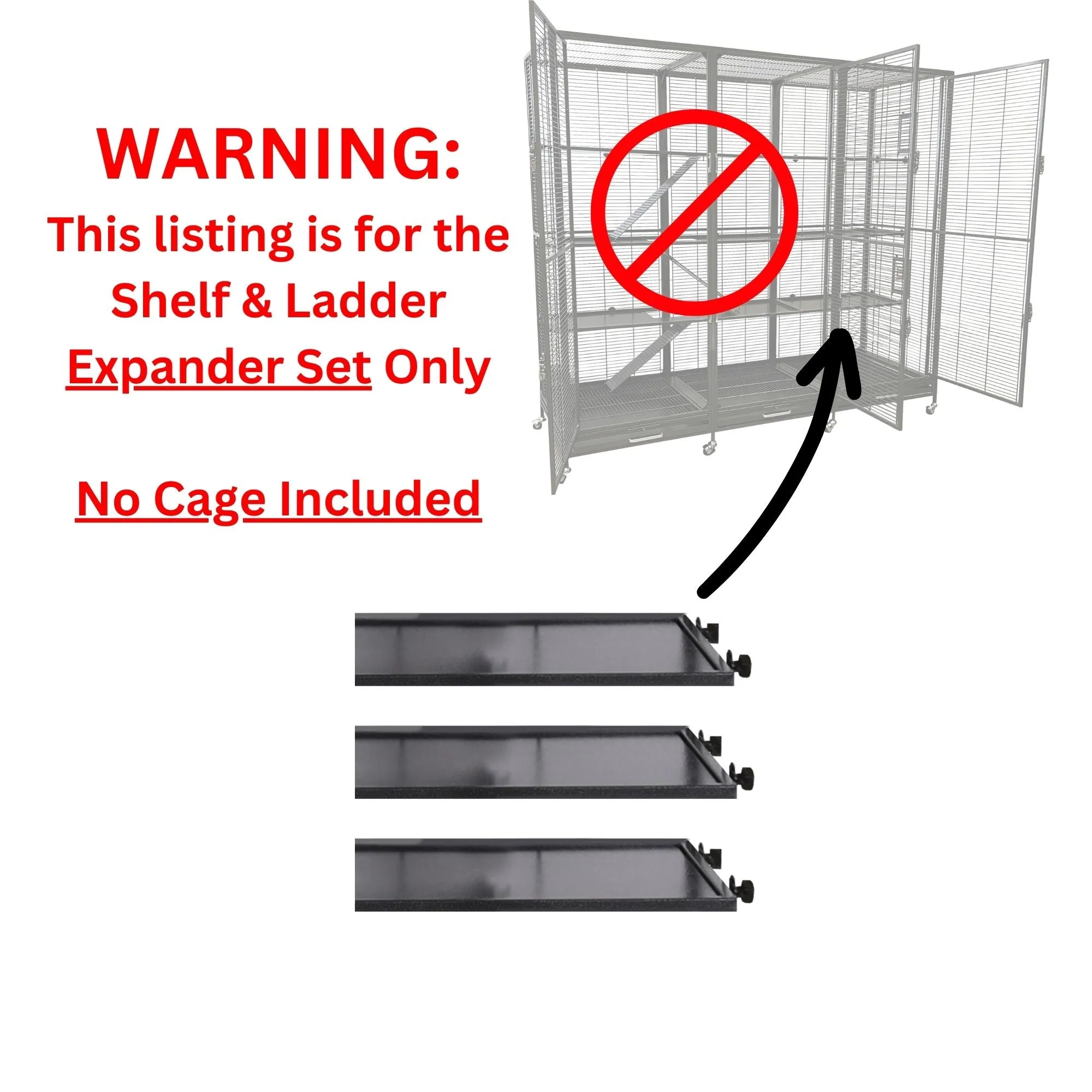 Optimized Borneo Version II Shelf and Ladder Set