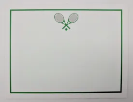 BOXED NOTE CARDS - WHH - TENNIS NOTE CARDS SET OF 10