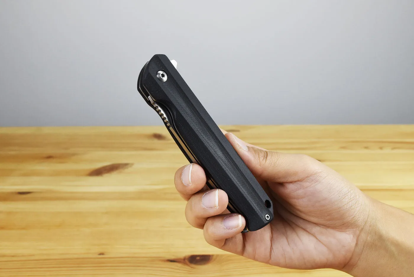 Buck 251 Langford Folder (Black G10)