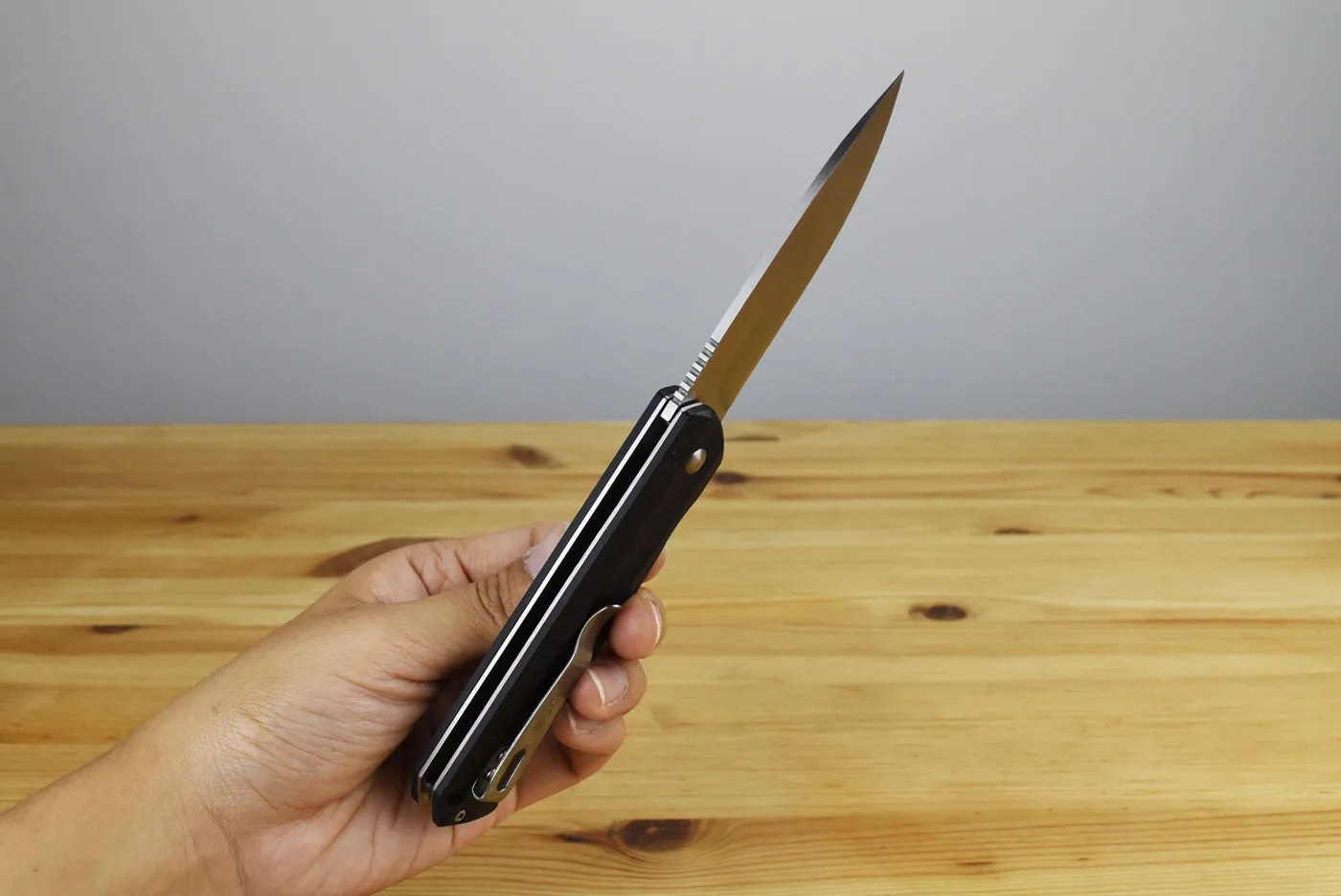 Buck 251 Langford Folder (Black G10)