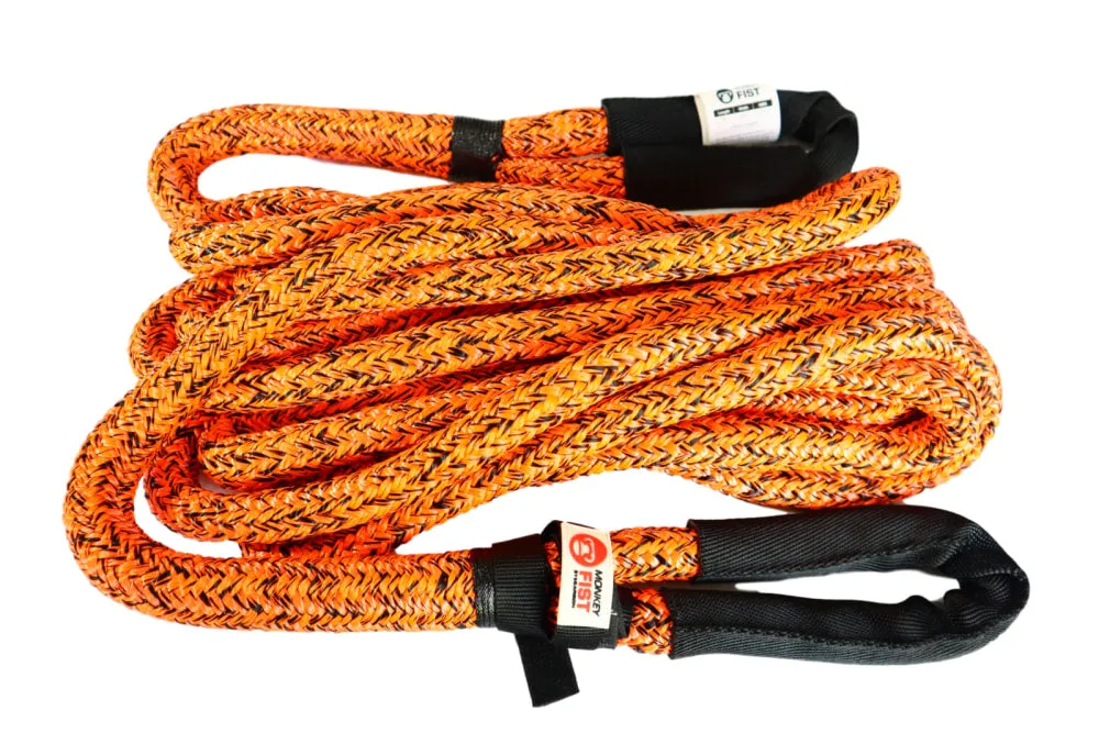 Carbon Offroad 12 Tonne Kinetic Recovery Rope Kit | 24mm x 9m