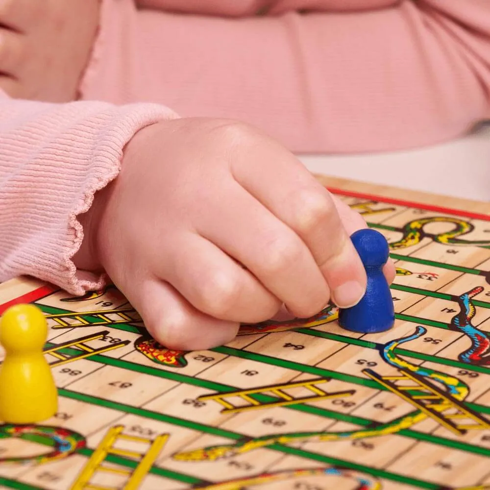 Classic Board Game - Snakes and Ladders & Ludo
