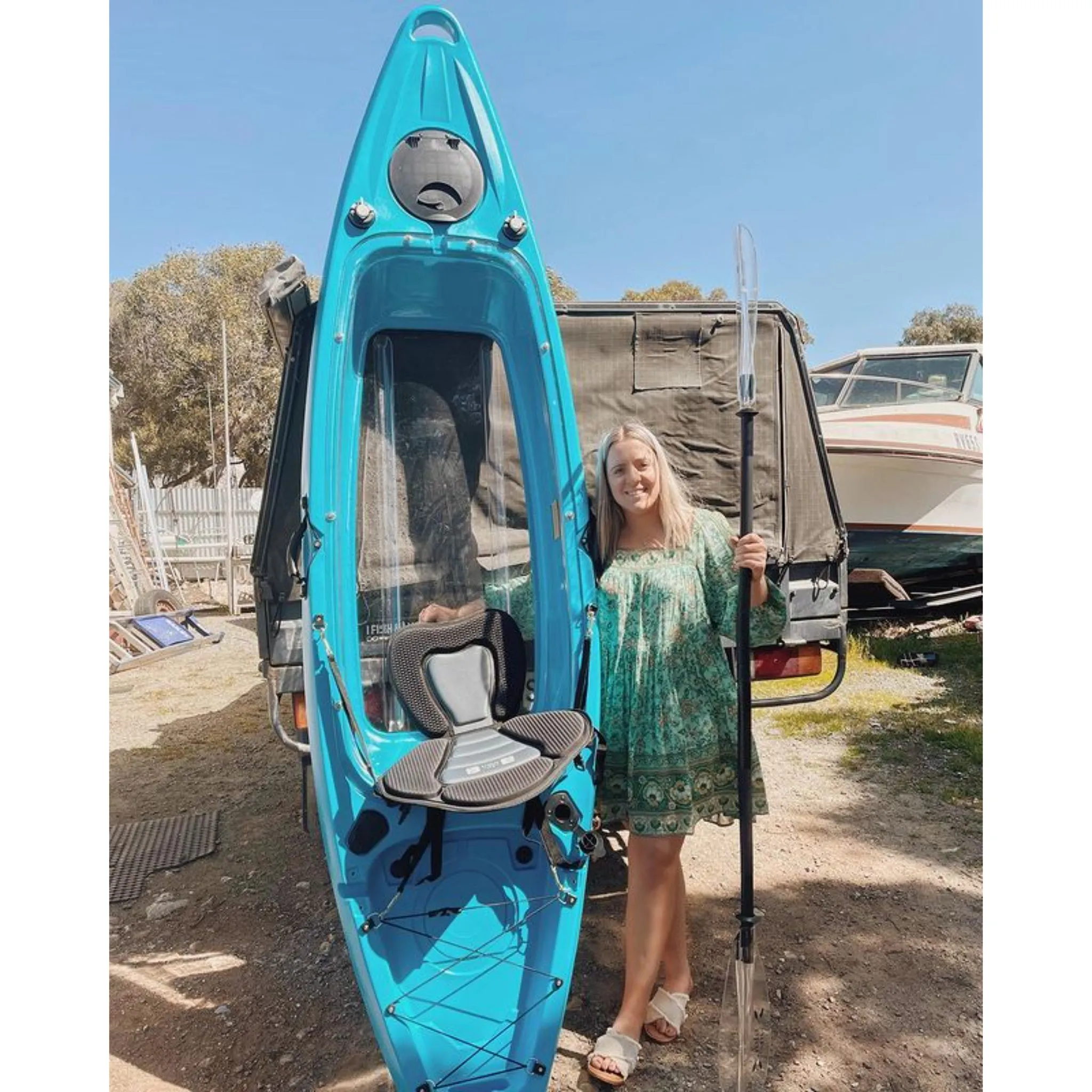 ClearView 2 - Clear-Bottom Single Kayak