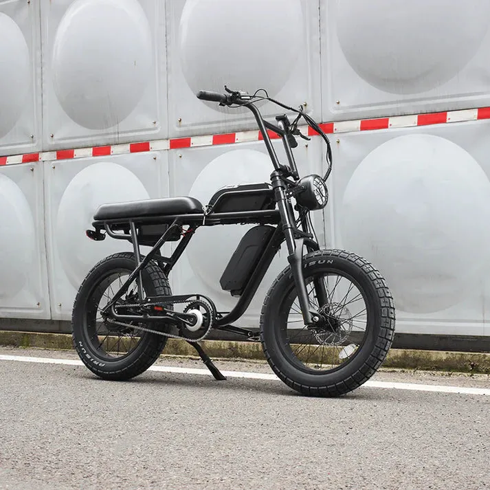 Coastal Cruiser 750W 48V Ripper Pro Dual Battery Moto Style Electric Bike