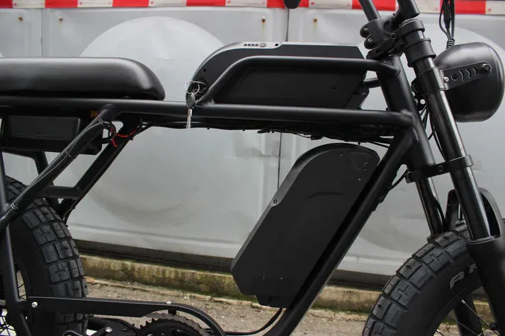Coastal Cruiser 750W 48V Ripper Pro Dual Battery Moto Style Electric Bike