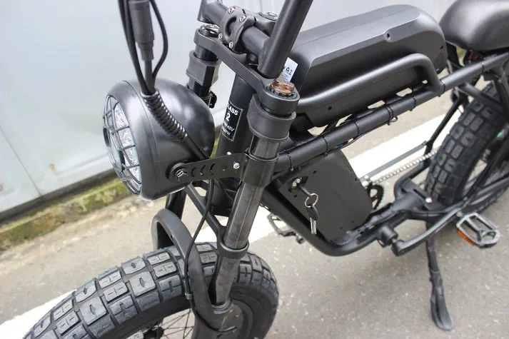 Coastal Cruiser 750W 48V Ripper Pro Dual Battery Moto Style Electric Bike