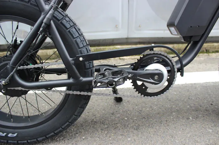 Coastal Cruiser 750W 48V Ripper Pro Dual Battery Moto Style Electric Bike