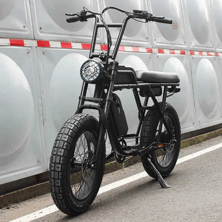 Coastal Cruiser 750W 48V Ripper Pro Dual Battery Moto Style Electric Bike