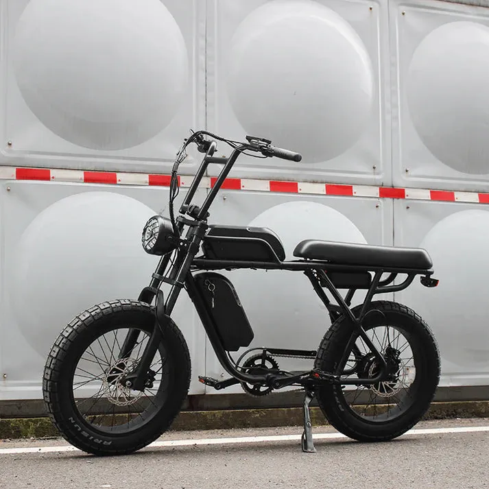 Coastal Cruiser 750W 48V Ripper Pro Dual Battery Moto Style Electric Bike