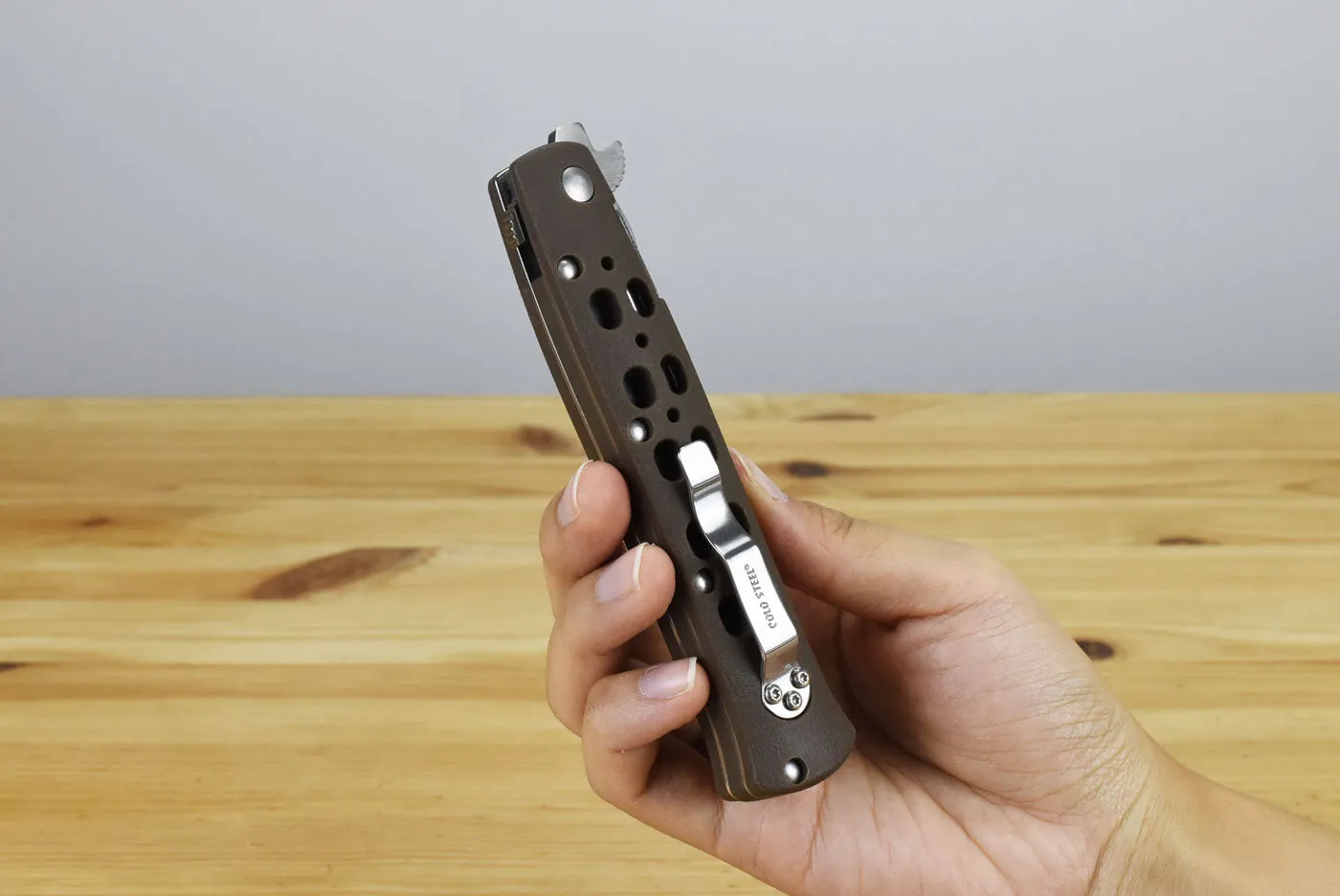 Cold Steel 4" Ti-Lite Kris FDE Zy-Ex Handle Folding Blade