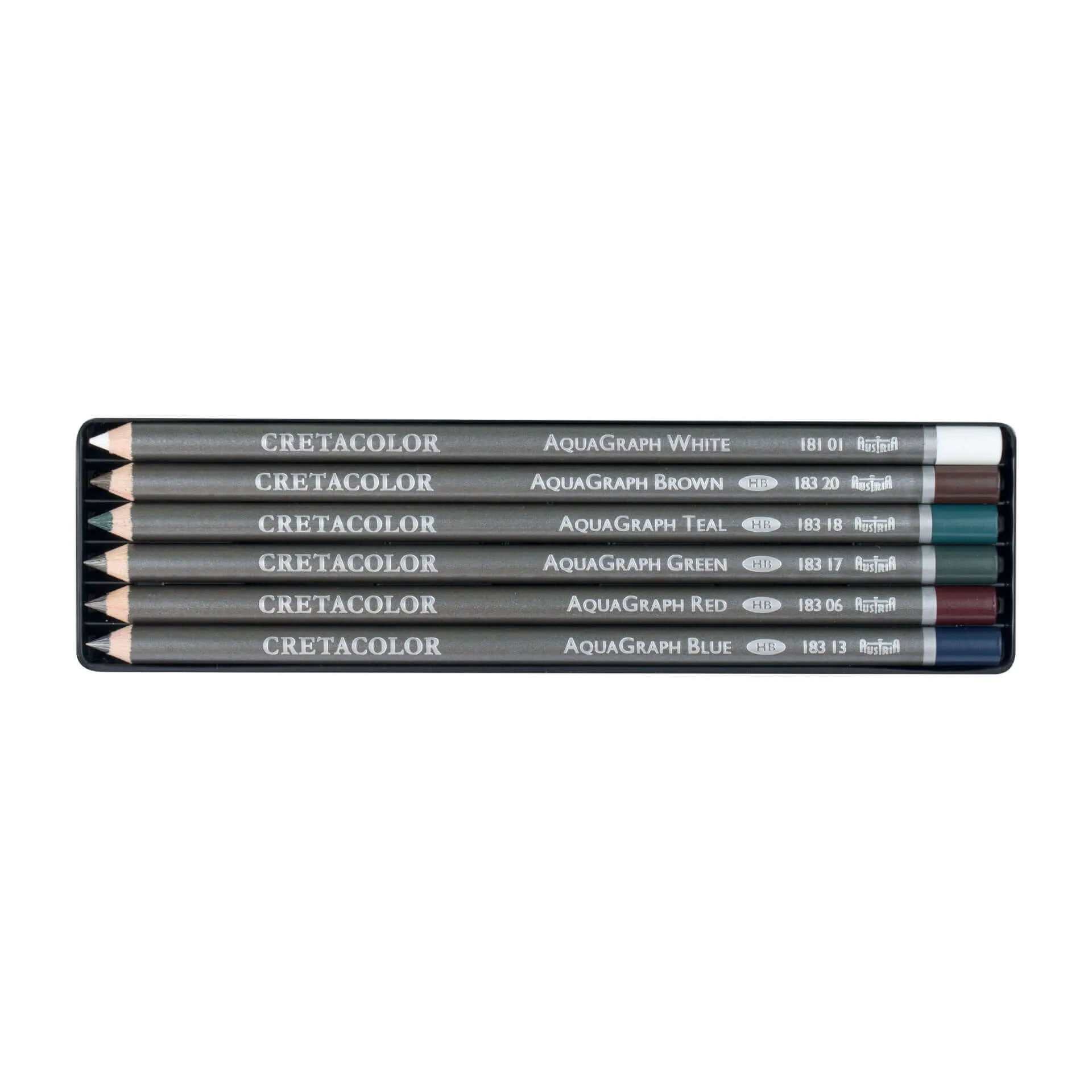 Cretacolor Watercolor Graphite Pencils Set Of 6 Pcs