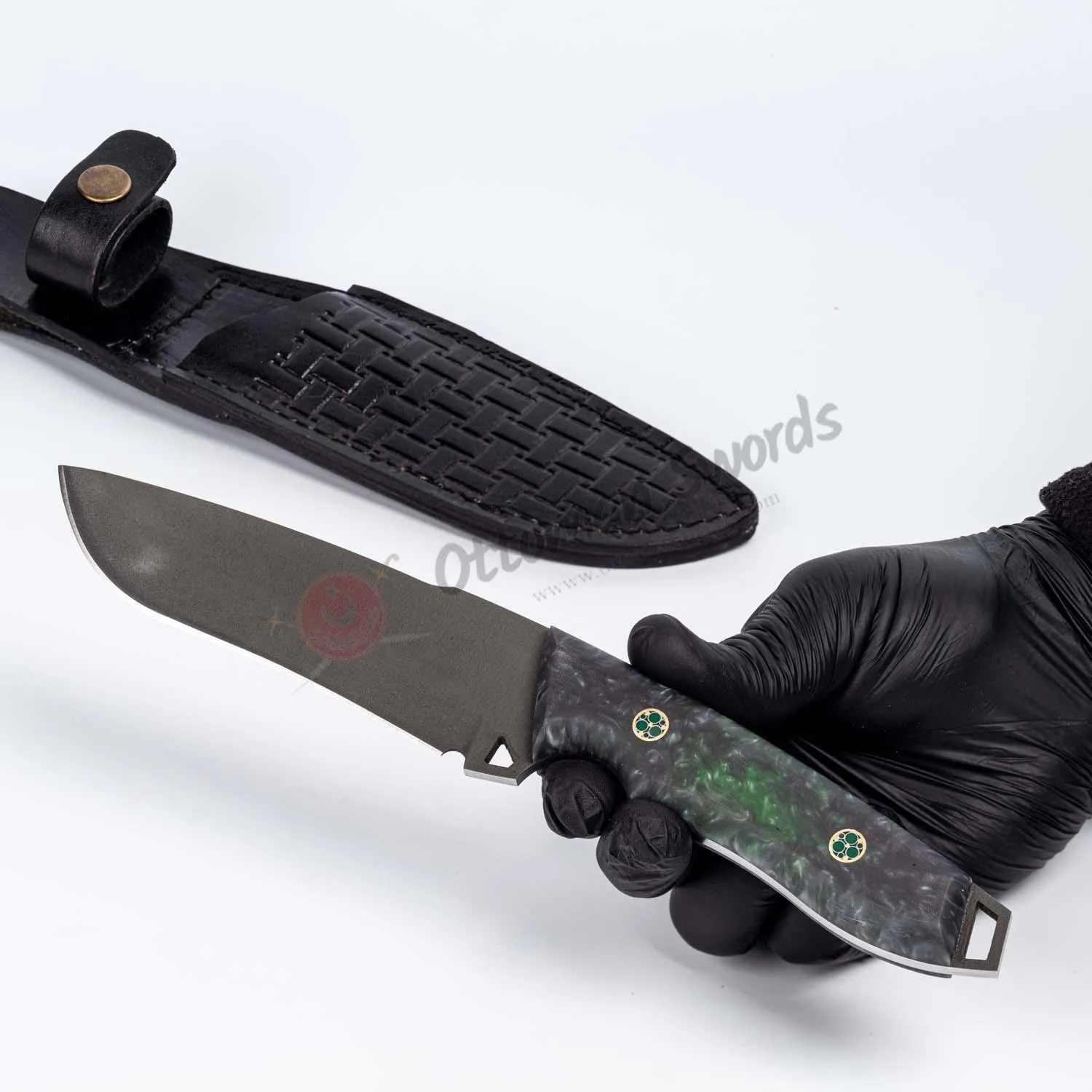 D2 Steel Survival BushCraft Knife 10"