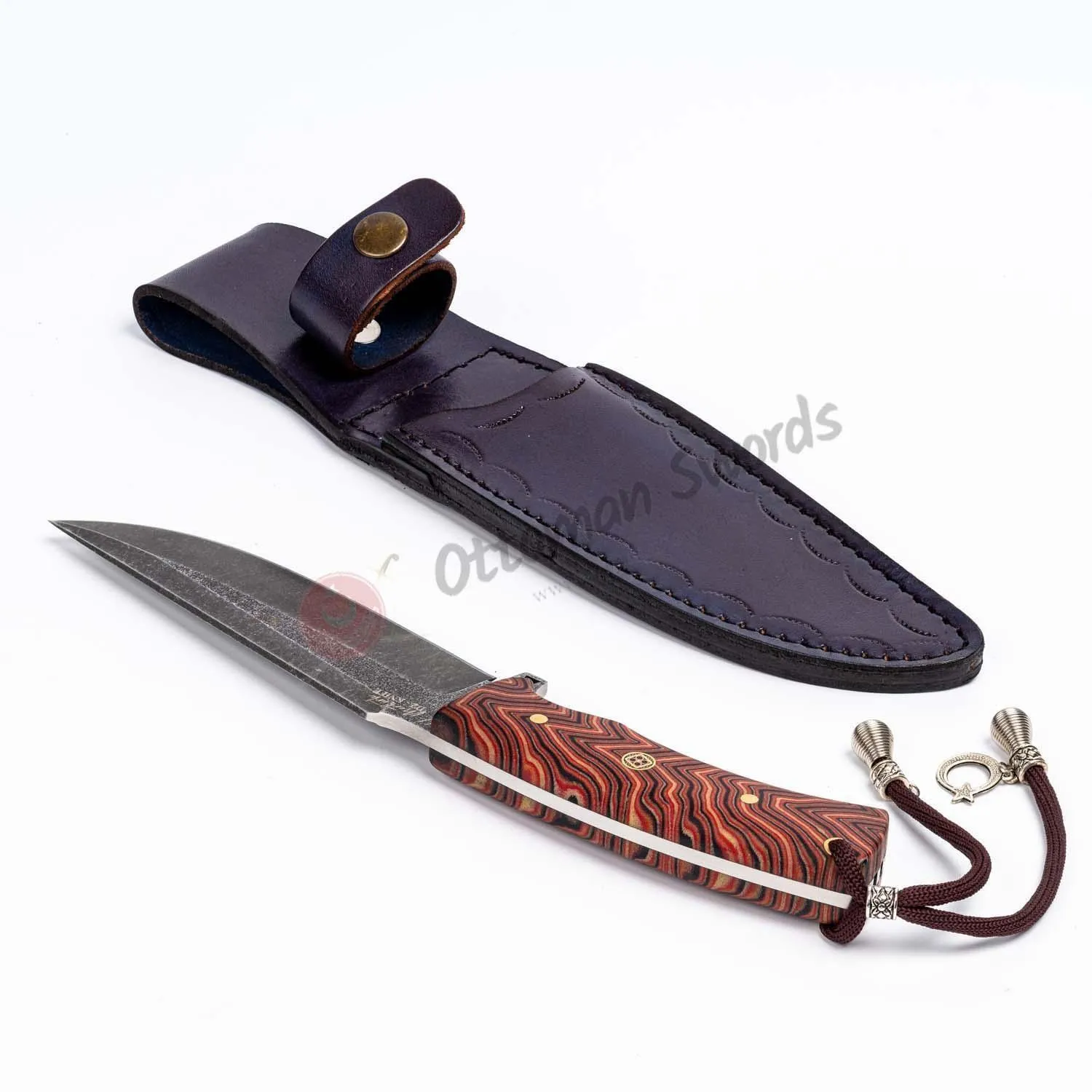D2 Steel Survival Knife 10"