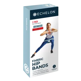 Echelon Fabric Hip Bands 2-pack