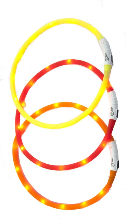 Flashing LED Collar Bands