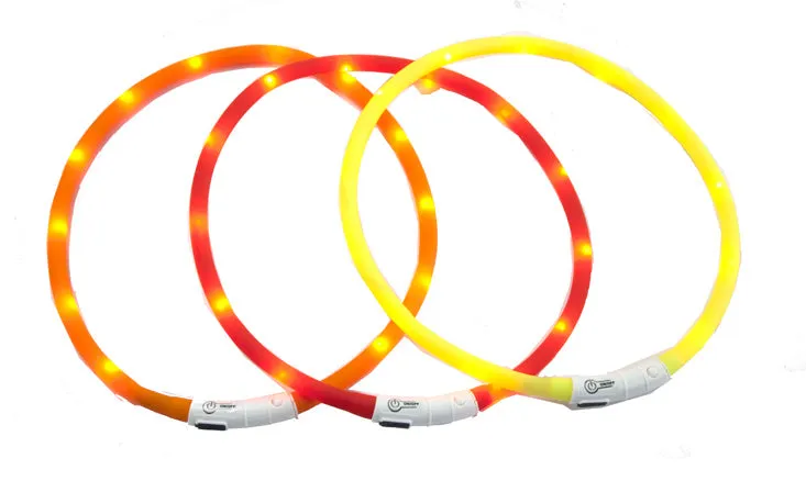 Flashing LED Collar Bands