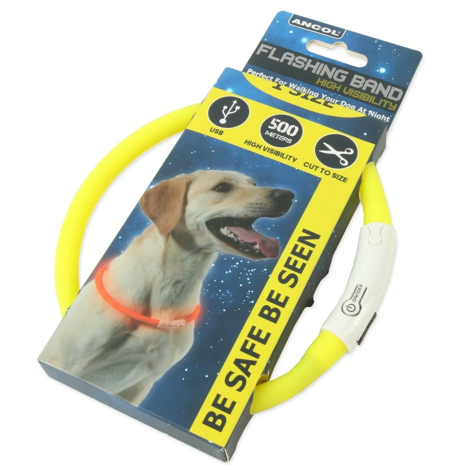 Flashing LED Collar Bands