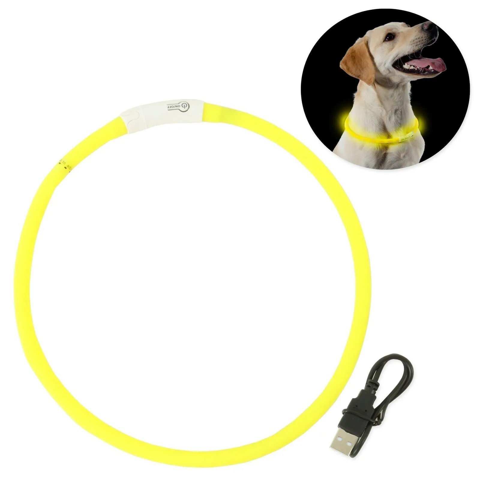 Flashing LED Collar Bands