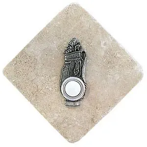 Golf Clubs Stone Doorbell