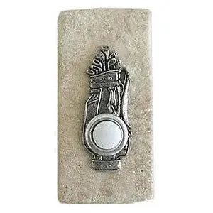 Golf Clubs Stone Doorbell