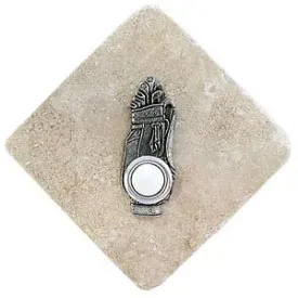 Golf Clubs Stone Doorbell