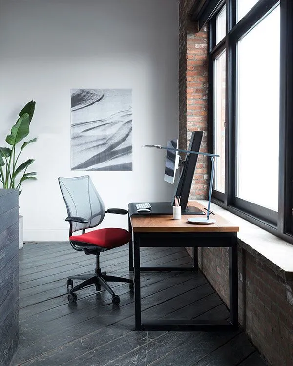 Humanscale QuickStand ECO 2.0 Dual Sit/Stand Solution QSE2DMW QSE2DMB