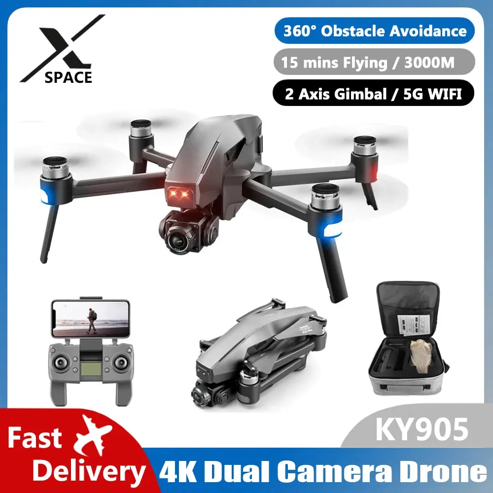 Mini Folding Helicopter Aerial Photography 4K, 5G, GPS,  High-definition Drone