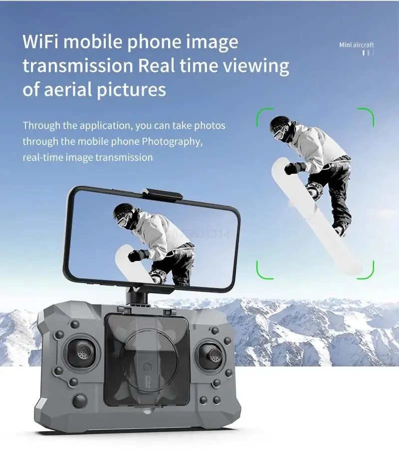 Mini Folding Helicopter Aerial Photography 4K, 5G, GPS,  High-definition Drone