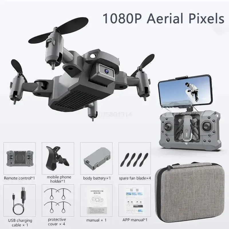 Mini Folding Helicopter Aerial Photography 4K, 5G, GPS,  High-definition Drone