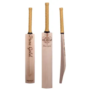 Orange Sports Pure Gold Reserve Grade Cricket Bat