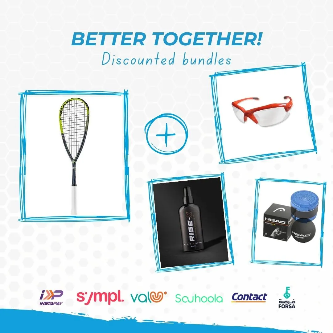 [PACK] HEAD Graphene Touch Speed 135gm Squash Racket [WS]