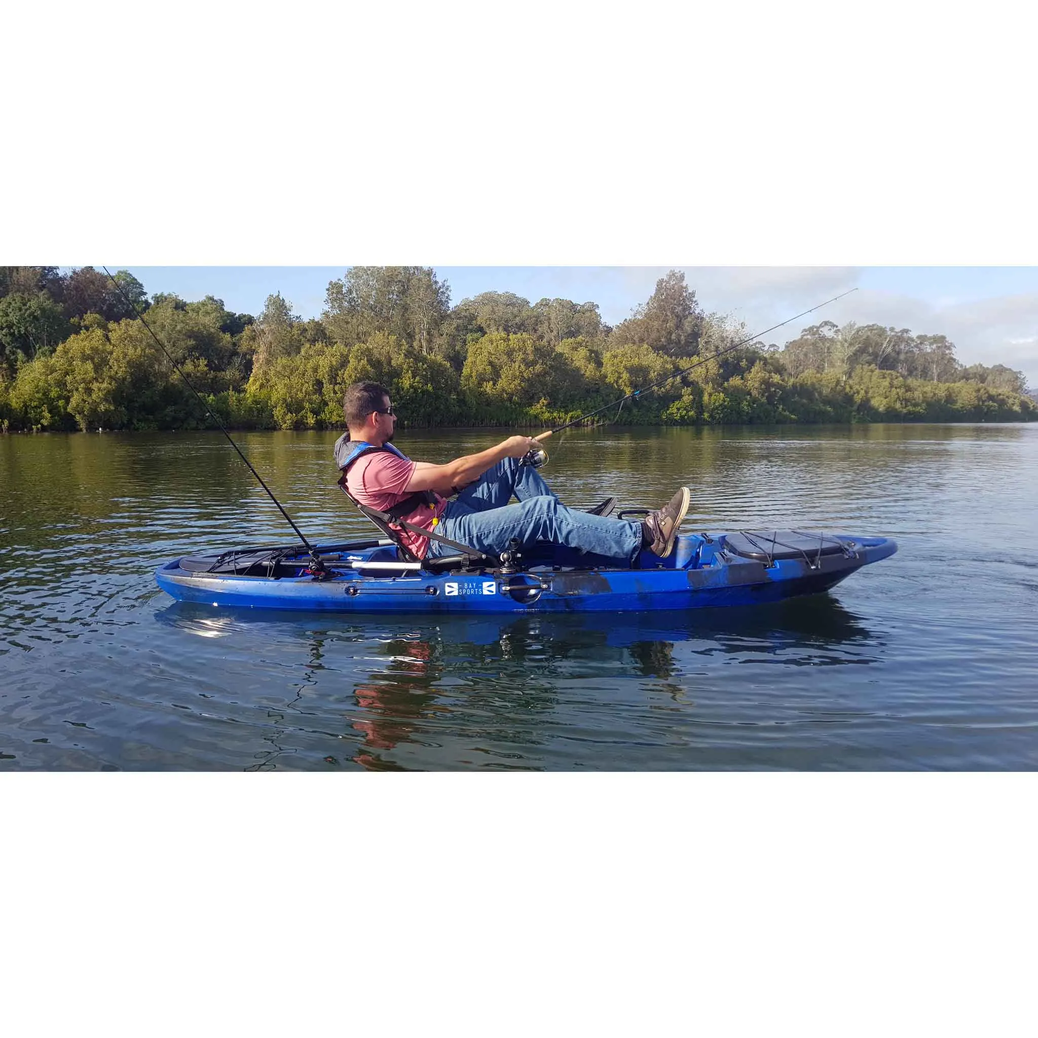 Pedal Pro Fish - 3.2m Pedal-Powered Fishing Kayak