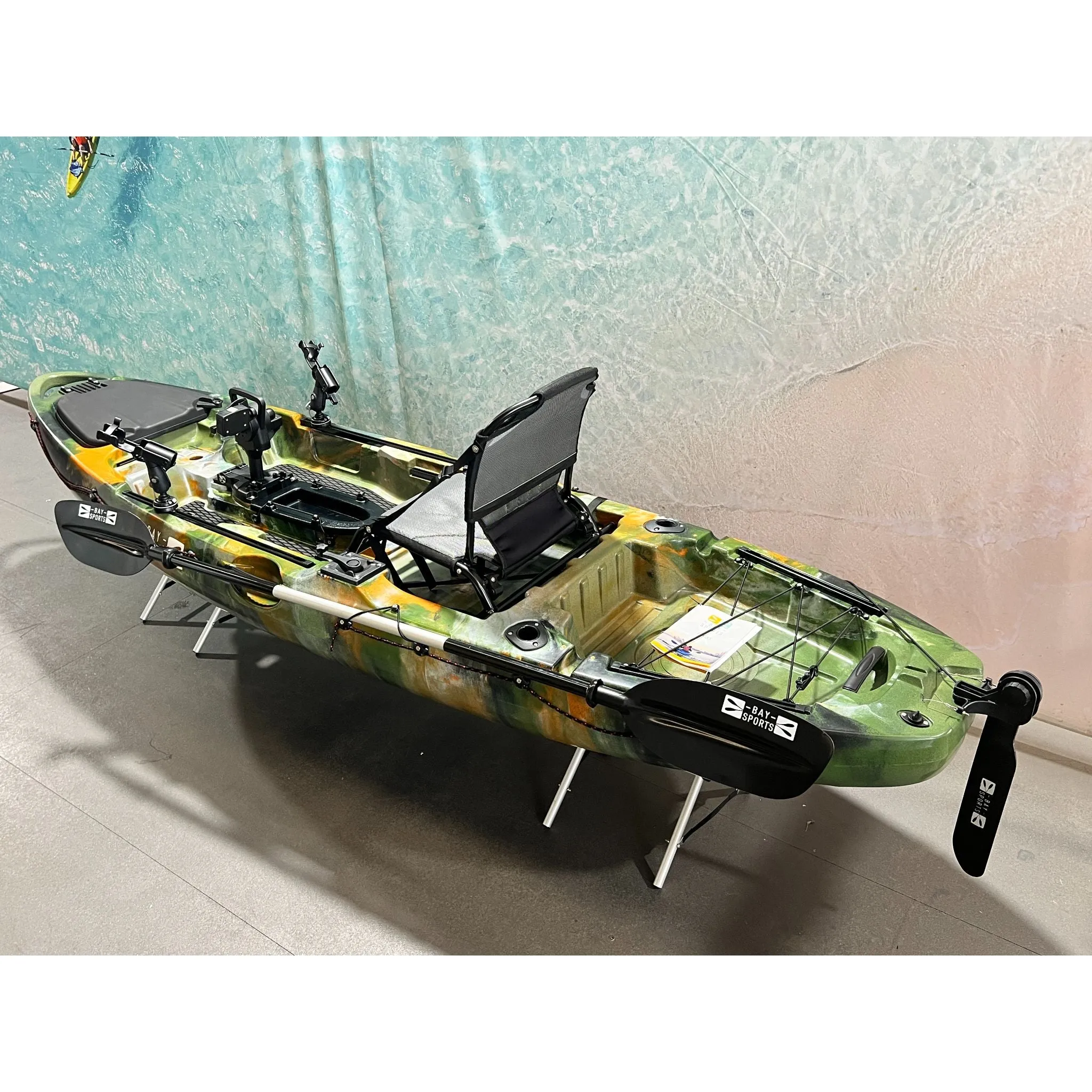 Pedal Pro Fish - 3.2m Pedal-Powered Fishing Kayak