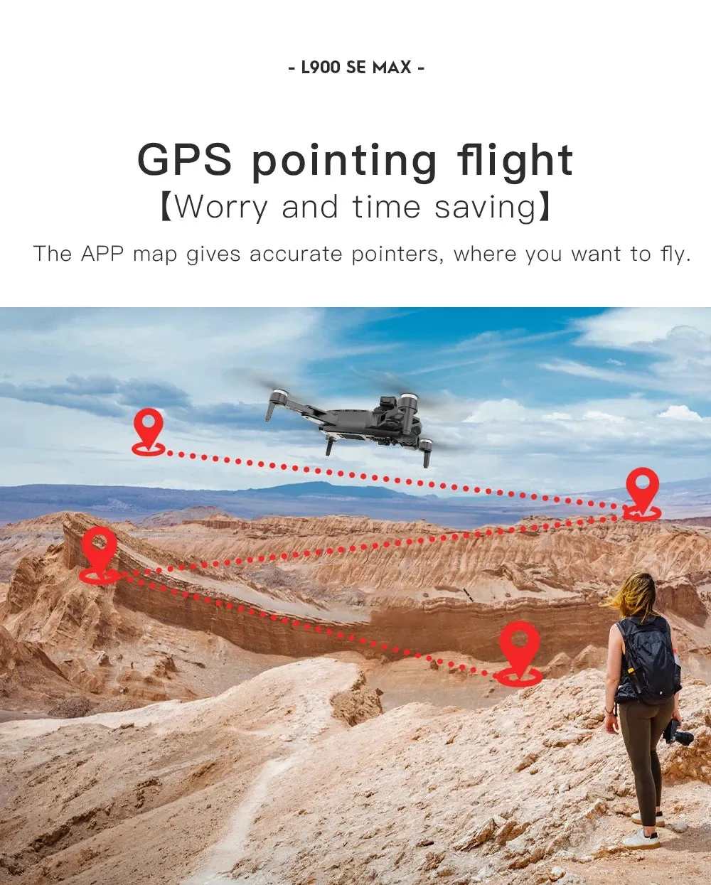 Pro Brushless 4K  5G GPS HD Foldable Quadcopter Drone