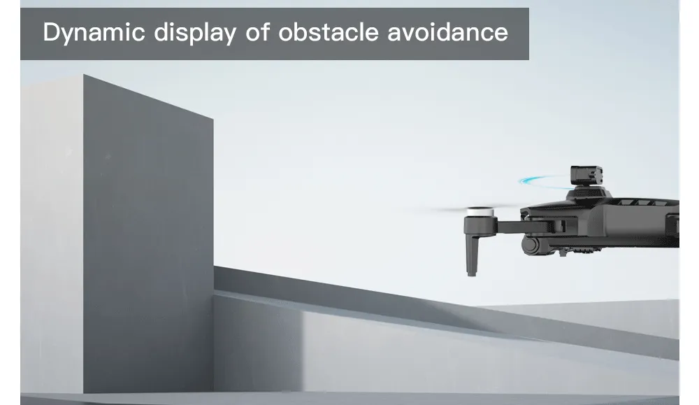 Pro Brushless 4K  5G GPS HD Foldable Quadcopter Drone
