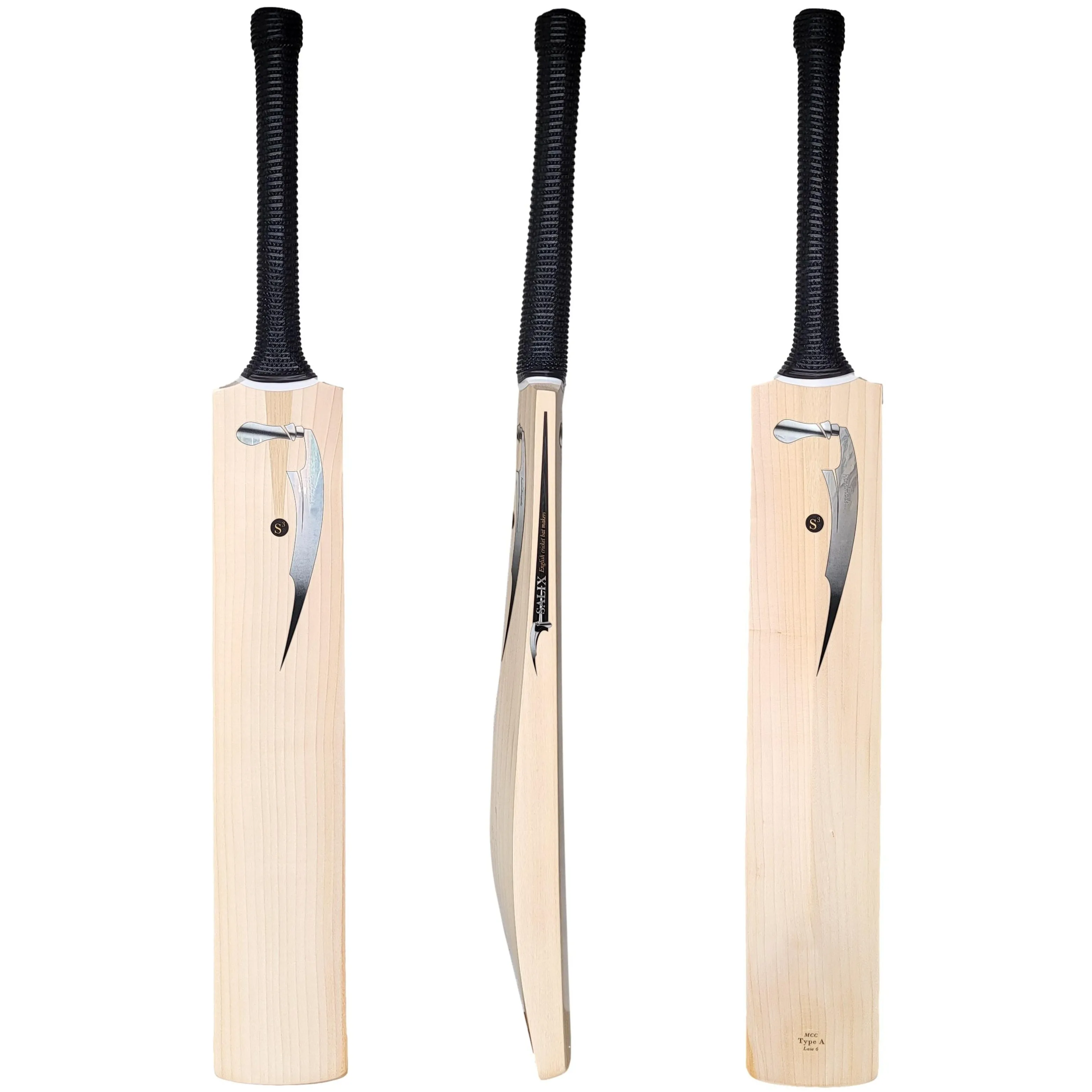 Salix Cricket Bat AJK-KNIFE-Finite English Willow Short Handle SH