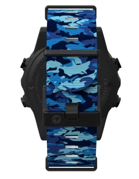 Shearwater Teric Strap Kit - Nylon Blue Camo Short (disc)