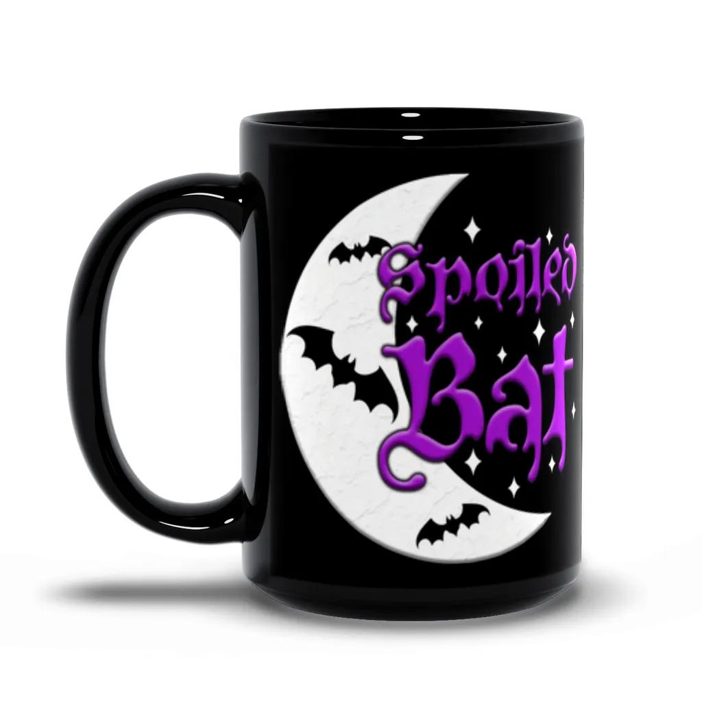 Spoiled Bat Black Mug